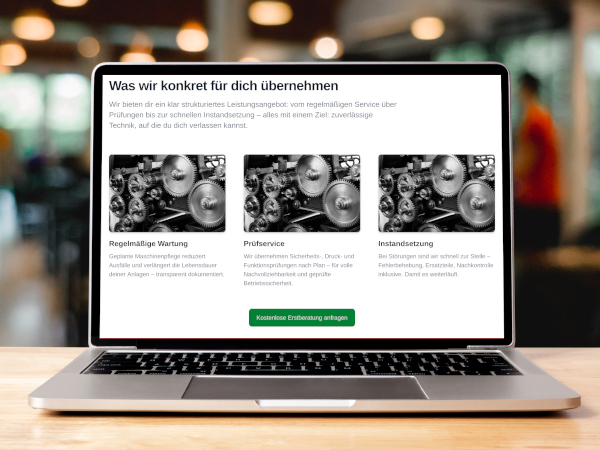 Angebot sichtbar machen