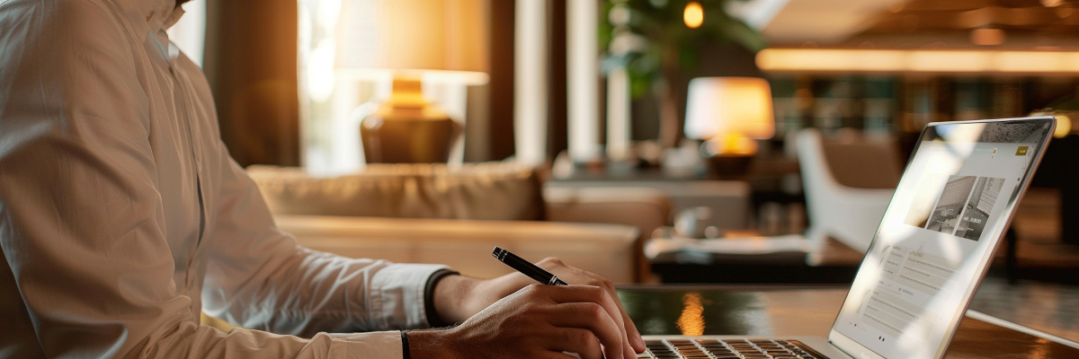 Moderne Hotel-Website von Travello