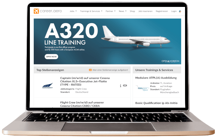Career.aero Screenshot