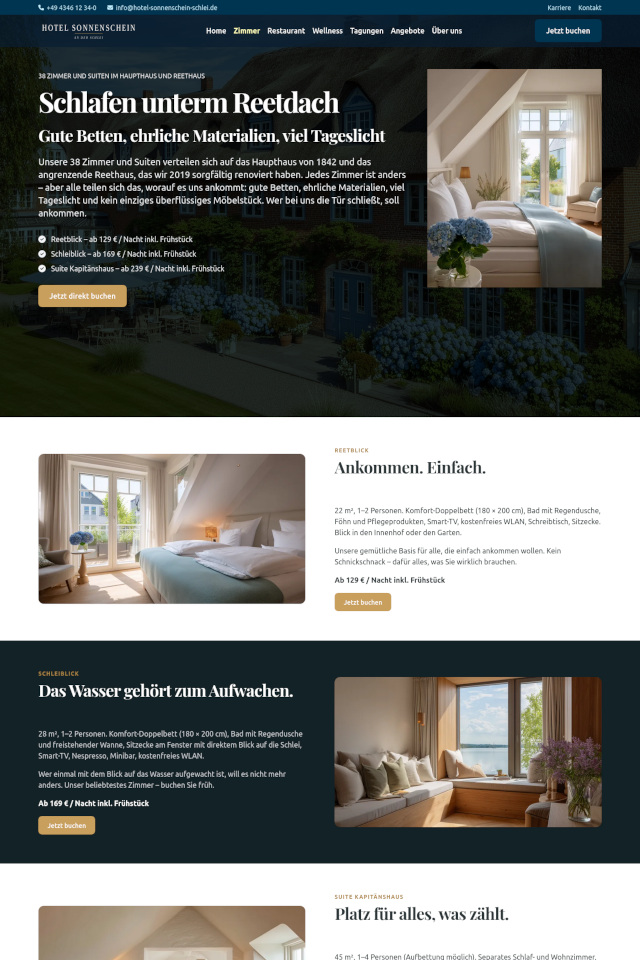 Zimmer und Suiten