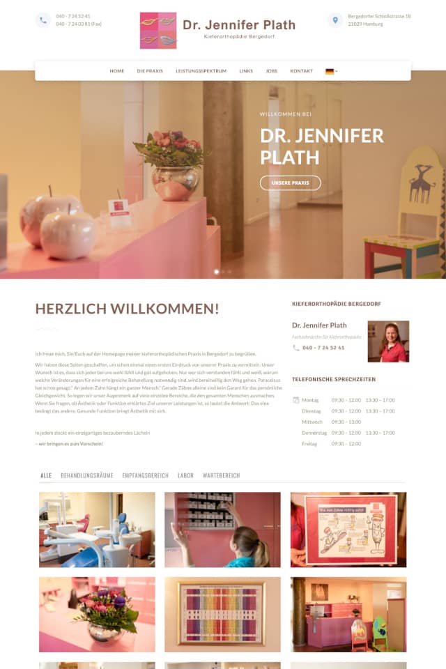 Referenz Kieferorthopädie Bergedorf