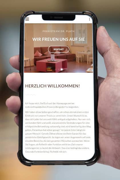 Kieferorthopädie Bergedorf Website