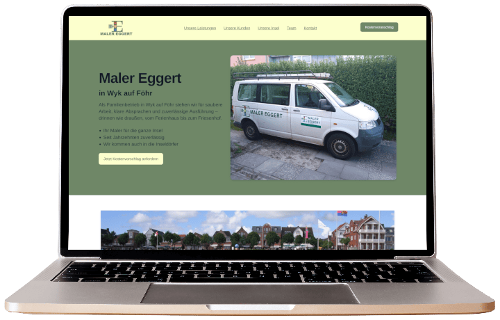 Maler Eggert Screenshot