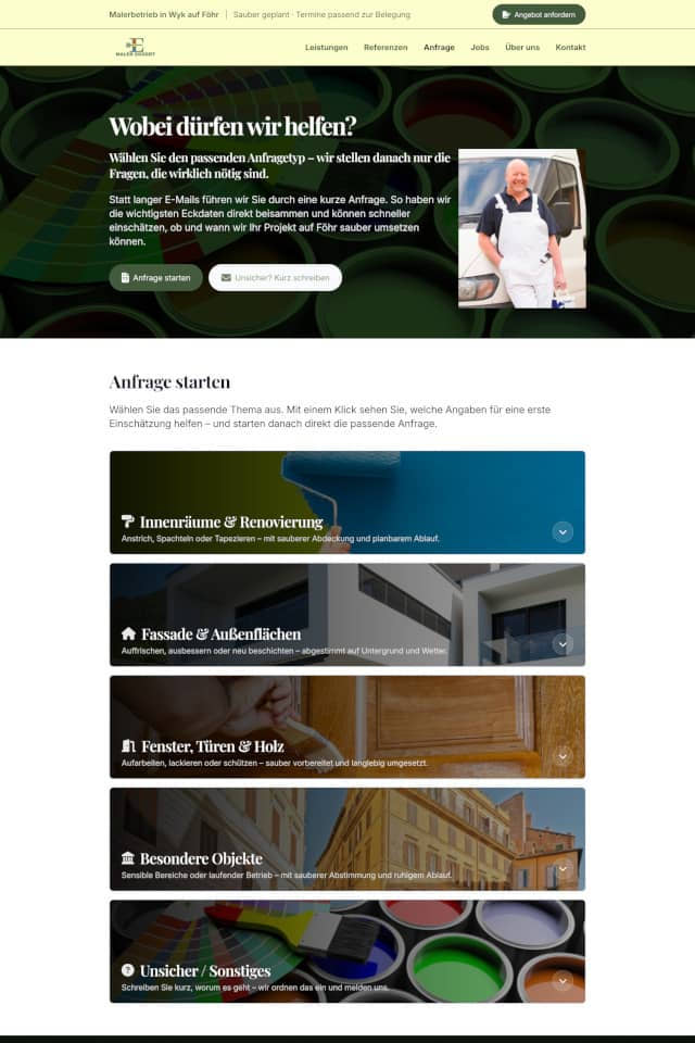 Referenz Maler Eggert