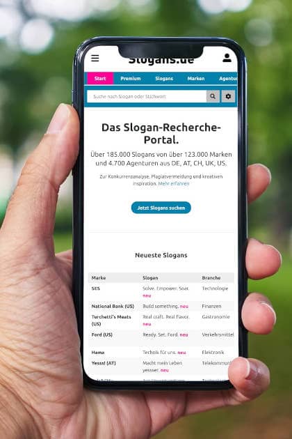 Slogans.de Website