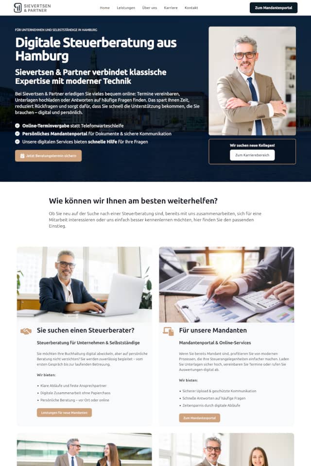 Demo Steuerberater Sievertsen & Partner